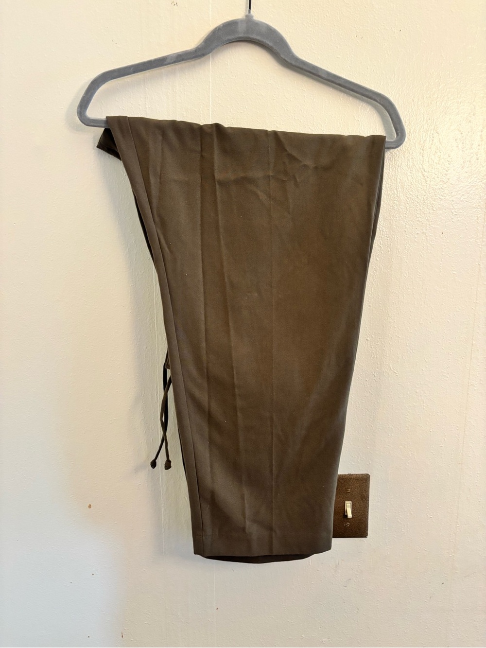 Old Navy Olive Drawstring Midi BILLIE Pants